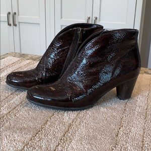 ARA shoes Women’s Ankle bootie, dark brown